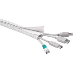 goobay WireSleeve 1.8m Hvid